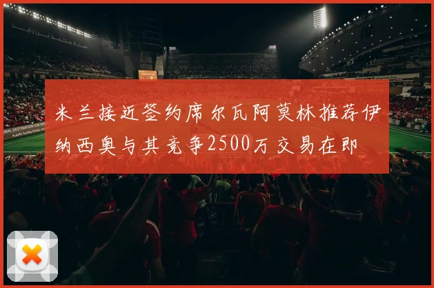 米兰接近签约席尔瓦阿莫林推荐伊纳西奥与其竞争2500万交易在即